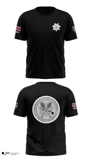 Old School Cotton Feel Shirt, Hawai’i Department of Law Enforcement- Sheriff Division, Police, Teamtime, Team time, sublimation, custom sports apparel, team uniforms, spirit wear, spiritwear, sports uniforms, custom shirts, team store, custom team store, fundraiser sports, apparel fundraiser