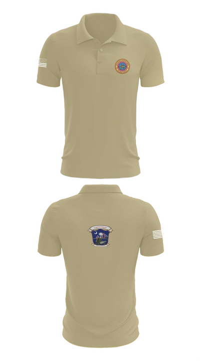 4th Medical Logistics 59116448 Short Sleeve Performance Polo - 87