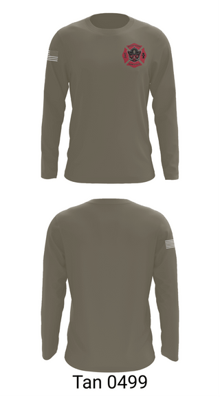 Long Sleeve Performance Shirt, Jefferson Twp Fire, Fire Department, Teamtime, Team time, sublimation, custom sports apparel, team uniforms, spirit wear, spiritwear, sports uniforms, custom shirts, team store, custom team store, fundraiser sports, apparel fundraiser