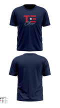 Texas Titans Youth Football 17189264 Short Sleeve Performance Shirt - 15