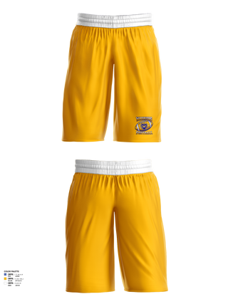 Wiesbaden Warriors 33101048 Mens Reversible Basketball Shorts - 1