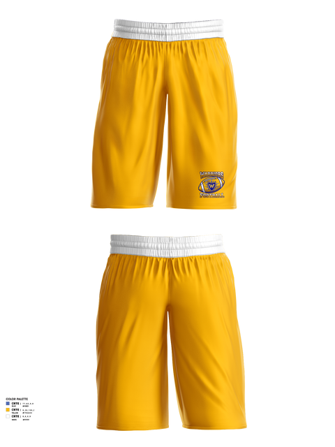 Wiesbaden Warriors 33101048 Mens Reversible Basketball Shorts - 1