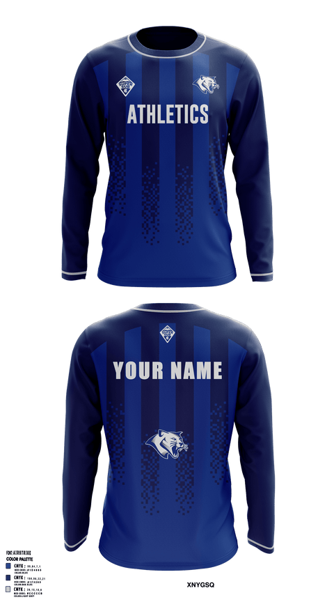 Thornton Middle School 78046273 Long Sleeve Performance Shirt 3