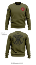Indiana FireVets 87444695 Crew Neck Sweatshirt - 1