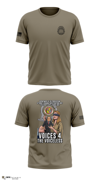 City & County of Honolulu Office of Prosecuting Attorney Criminal Investigations UnitMARDET 32513356 Short Sleeve Performance Shirt - 2