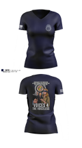 City & County of Honolulu Office of Prosecuting Attorney Criminal Investigations UnitMARDET 32513356 Women's Short Sleeve V-neck Shirt - 1
