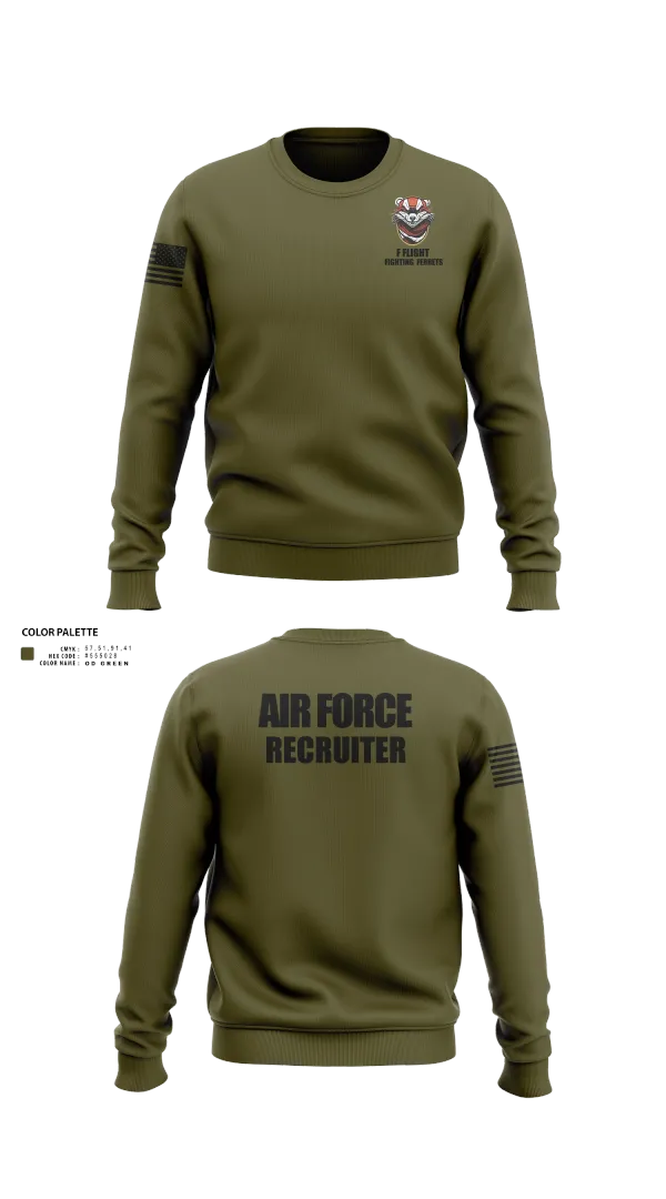 Crew Neck Sweatshirt, 336 RCS F Flight, , Teamtime, Team time, sublimation, custom sports apparel, team uniforms, spirit wear, spiritwear, sports uniforms, custom shirts, team store, custom team store, fundraiser sports, apparel fundraiser