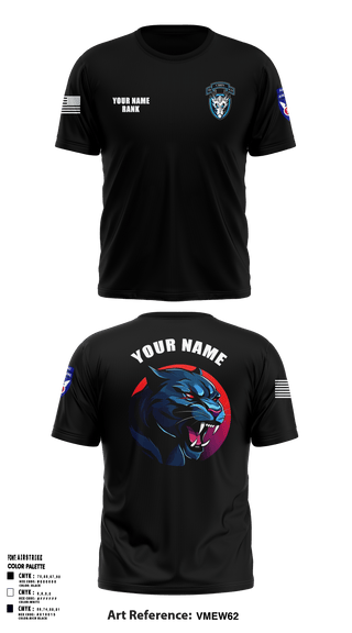 1st Platoon, 95th CBRN 66149028 Short Sleeve Performance Shirt - 1