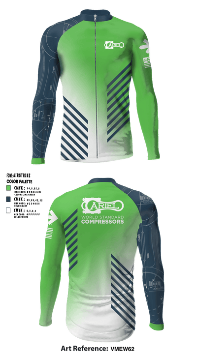 Ariel Corporation 97229157 Cycling Jersey - 1