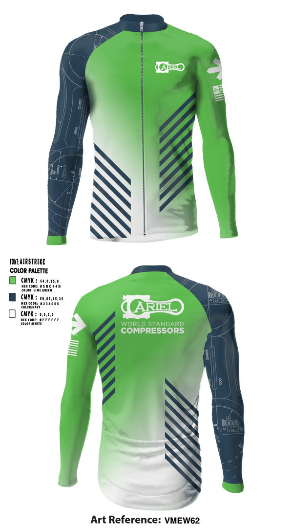 Ariel Corporation 97229157 Cycling Jersey - 1