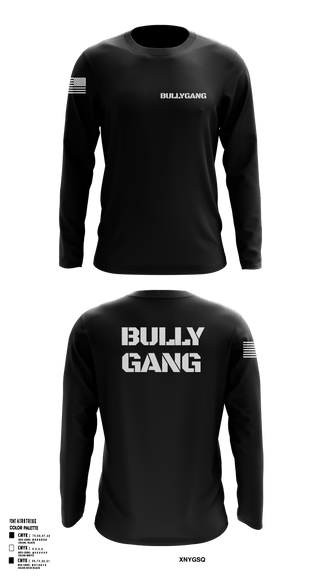 Bully Gang 92522740 Long Sleeve Performance Shirt 1