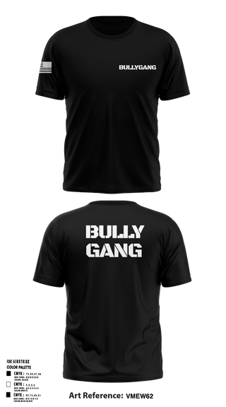 Bully Gang 92522740 Short Sleeve Performance Shirt - 1