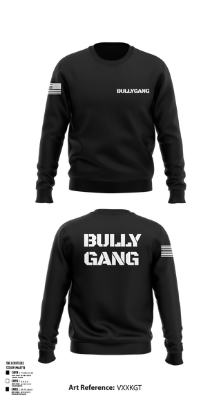 Bully Gang 92522740 Crew Neck Sweatshirt - 1