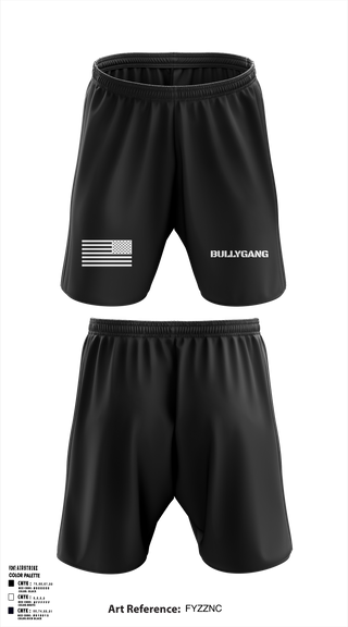 Bully Gang 92522740 Athletic Shorts With Pockets - 1