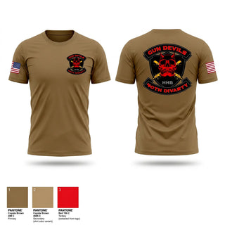 Short Sleeve Performance Shirt, HHB 40th Division Artillery, National Guard, Teamtime, Team time, sublimation, custom sports apparel, team uniforms, spirit wear, spiritwear, sports uniforms, custom shirts, team store, custom team store, fundraiser sports, apparel fundraiser
