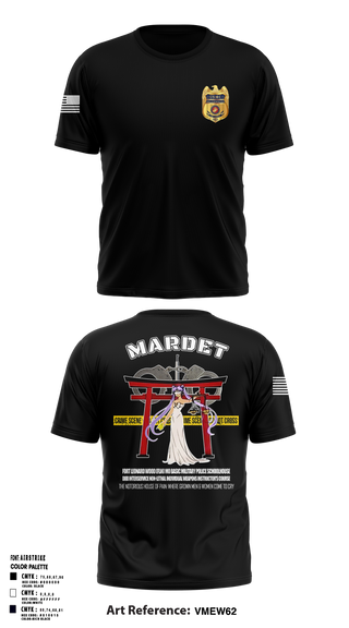 MARDET Fort Leonard Wood MO Basic Military Police SchoolhouseMARDET Fort Leonard Wood (FLW) DoD Interservice Non-Lethal Individual Weapons Instructor's Course Fort Leonard Wood Basic Military Police School House 61548066 Short Sleeve Performance Shirt - 1