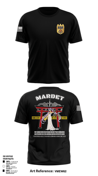 MARDET Fort Leonard Wood MO Basic Military Police SchoolhouseMARDET Fort Leonard Wood (FLW) DoD Interservice Non-Lethal Individual Weapons Instructor's Course Fort Leonard Wood Basic Military Police School House 61548066 Old School Cotton Feel Shirt - 1