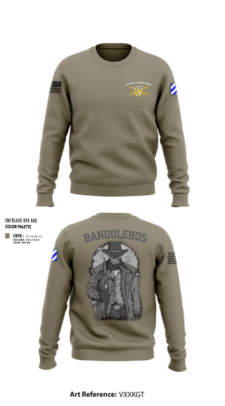 Bandoleros 86621412 Crew Neck Sweatshirt - 3