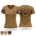 Maumelle Police Department SWAT Women's Short Sleeve V-neck Shirt - 1