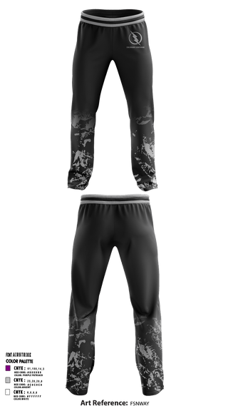 Colorado Lightning Basketball Club 24894382 Sweatpants - 1