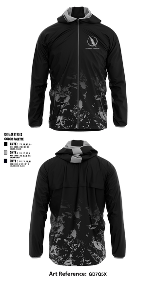 Colorado Lightning Basketball Club 24894382 Windbreaker - 1