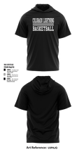 Colorado Lightning Basketball Club 24894382 Short Sleeve Performance Shirt with hood -7