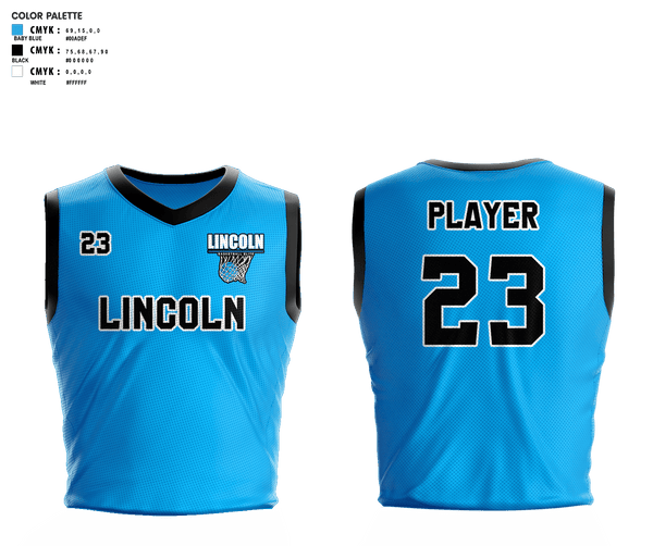 Lincoln Basketball Elite 18971847 Women's Practice Jersey -3