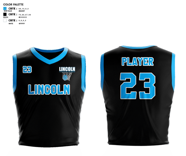 Lincoln Basketball Elite 18971847 Women's Practice Jersey -3