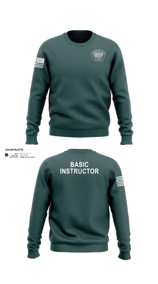 Crew Neck Sweatshirt, Academy- Basic Unit, Police, Teamtime, Team time, sublimation, custom sports apparel, team uniforms, spirit wear, spiritwear, sports uniforms, custom shirts, team store, custom team store, fundraiser sports, apparel fundraiser