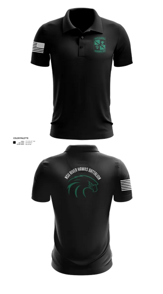 Short Sleeve Performance Polo, River Hawks, Army, Teamtime, Team time, sublimation, custom sports apparel, team uniforms, spirit wear, spiritwear, sports uniforms, custom shirts, team store, custom team store, fundraiser sports, apparel fundraiser