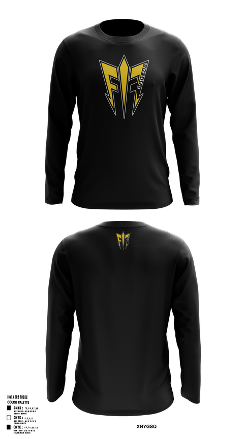 Fitness Mafia 9124389 Long Sleeve Performance Shirt 2