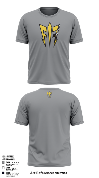 Fitness Mafia 9124389 Short Sleeve Performance Shirt - 2