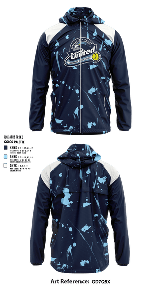 CV United Softball 25581706 Windbreaker - 1