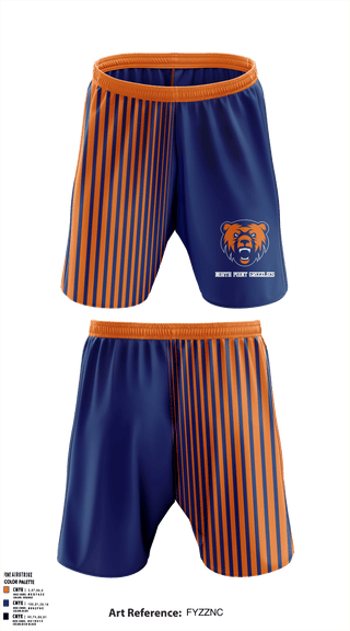 North Point Grizzlies 55035886 Athletic Shorts With Pockets - 1 (1)