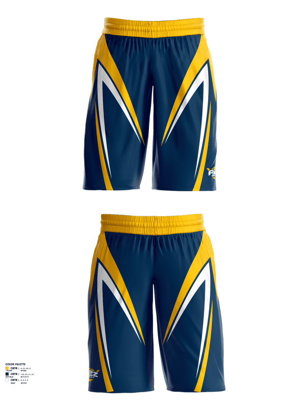 A2Z Select 95555799 Mens Reversible Basketball Shorts - 1
