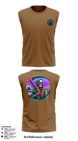 REAPERS, FT SHAFTER 63519061 Sleeveless Performance Shirt -5