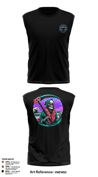 REAPERS, FT SHAFTER 63519061 Sleeveless Performance Shirt - 6