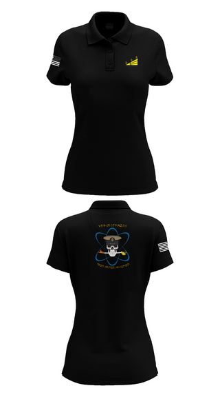 Womens Short Sleeve Performance Polo, VFA-151, , Teamtime, Team time, sublimation, custom sports apparel, team uniforms, spirit wear, spiritwear, sports uniforms, custom shirts, team store, custom team store, fundraiser sports, apparel fundraiser