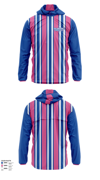 Windbreaker, Islanders, Baseball, Teamtime, Team time, sublimation, custom sports apparel, team uniforms, spirit wear, spiritwear, sports uniforms, custom shirts, team store, custom team store, fundraiser sports, apparel fundraiser