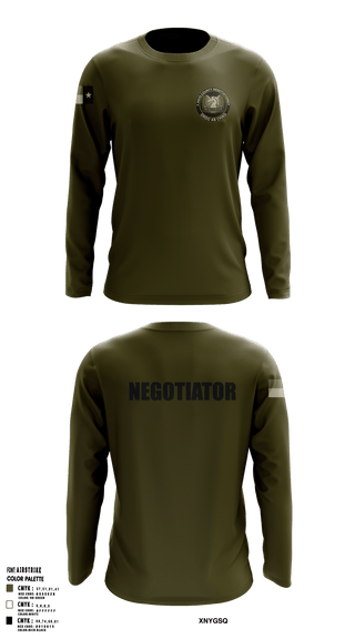 Hays County Crisis Negotiations Team 31818784 Long Sleeve Performance Shirt 3
