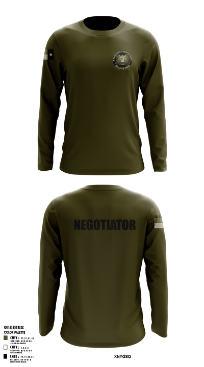 Hays County Crisis Negotiations Team 31818784 Long Sleeve Performance Shirt 3