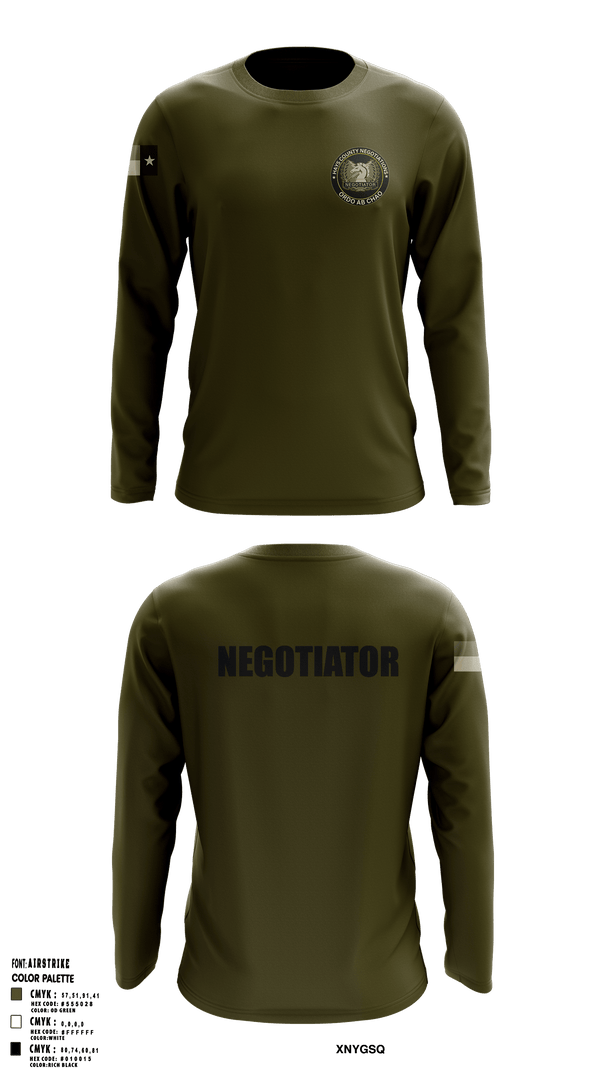 Hays County Crisis Negotiations Team 31818784 Long Sleeve Performance Shirt 3