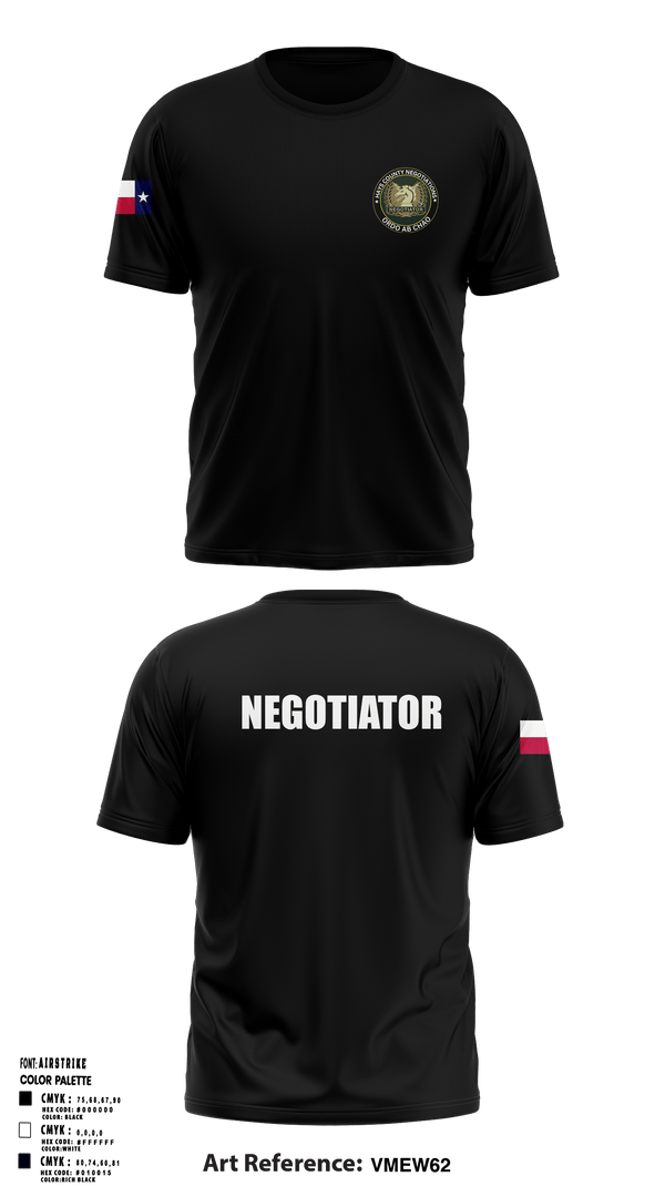 Hays County Crisis Negotiations Team 31818784 Short Sleeve Performance Shirt - 2