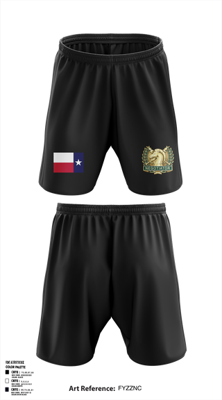 Hays County Crisis Negotiations Team 31818784 Athletic Shorts With Pockets - 1