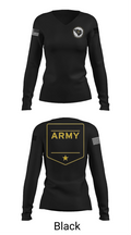 Scarng 1761608 Women's Long Sleeve V-neck Shirt - 35