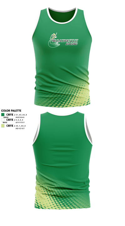 Negative Split Racing 34974341 Tank Top - 2