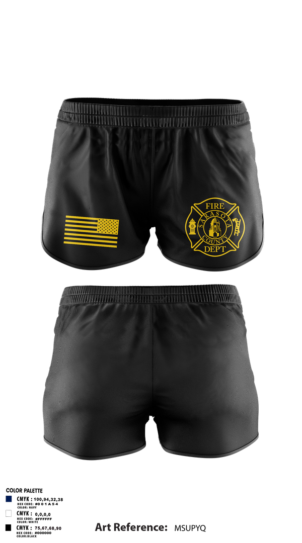 Ranger Panties, Sarasota County Fire Department, , Teamtime, Team time, sublimation, custom sports apparel, team uniforms, spirit wear, spiritwear, sports uniforms, custom shirts, team store, custom team store, fundraiser sports, apparel fundraiser