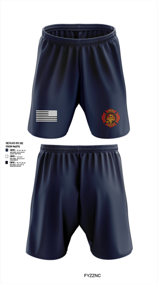 Athletic Shorts With Pockets, City of Lake Geneva Fire Department, , Teamtime, Team time, sublimation, custom sports apparel, team uniforms, spirit wear, spiritwear, sports uniforms, custom shirts, team store, custom team store, fundraiser sports, apparel fundraiser