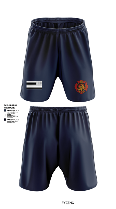 City of Lake Geneva Fire Department 76395935 Athletic Shorts With Pockets - 101