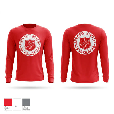 The Salvation Army Emergency Disaster Services 70119899 Long Sleeve Performance Shirt 2